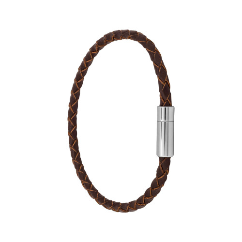 Pulseira Aço Elite Brown Eco Slim 4mm