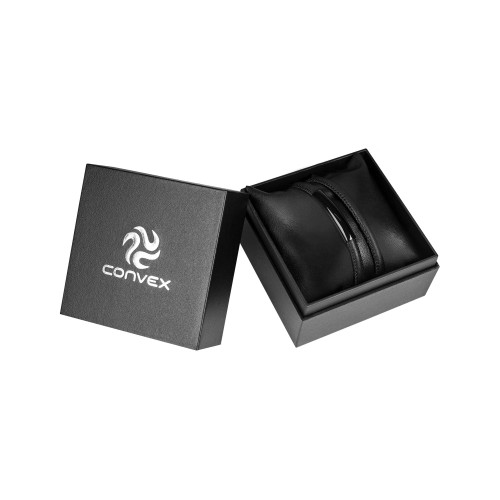 Pulseira de Aço Duo Black Fecho Chapa Imã IPB 5mm