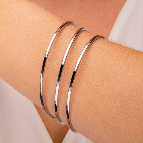 Bracelete de Aço Brisa 3mm