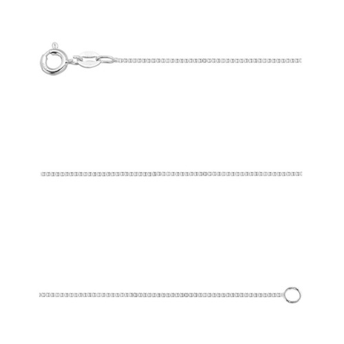 Corrente Prata Veneziana 0.70mm 70cm