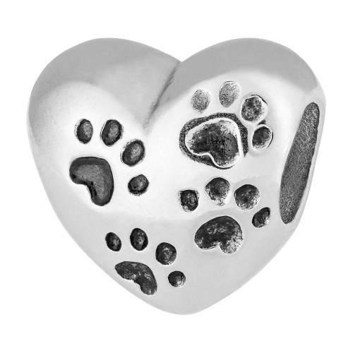 Berloque de Aço Separador Pet Heart Coleção Stell Dreams