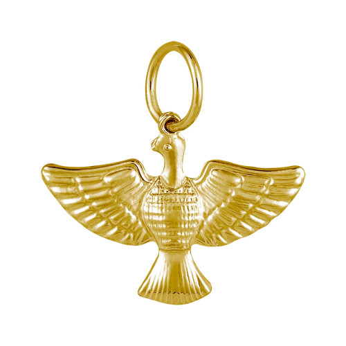 Pingente Aço IPG Espirito Santo Mini 10x6mm