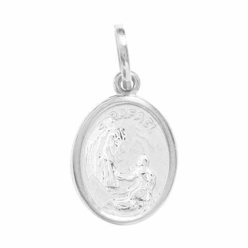 Colar de Aço Anjo Rafael 50cm