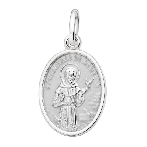 Colar de Aço São Francisco de Assis 45cm