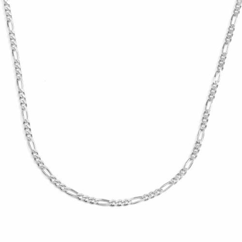 Corrente de Prata 3x1 2.3mm 50cm