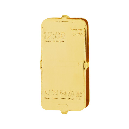 Pingente de Aço Hit Celular Gold IPG 16.5mm