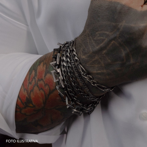 Pulseira de Prata Conquista Coleção Cápsula by Henrique Fogaça