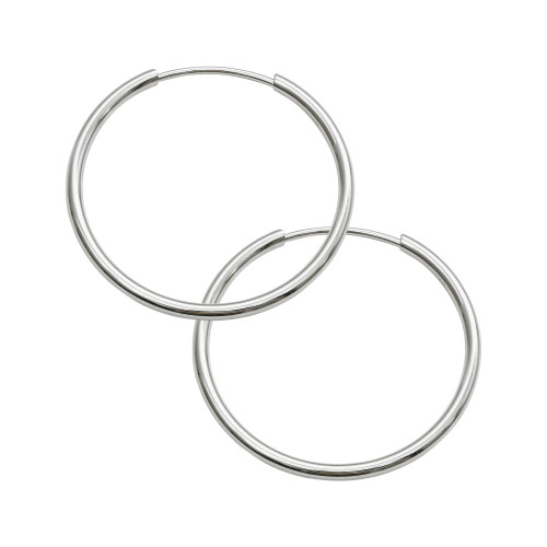 Brinco de Aço Argola Circulo 50x2mm