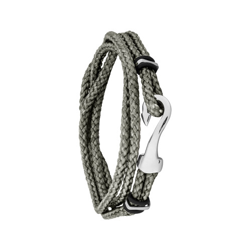 Pulseira de Aço Duo M. Green Ny Fish Hook 9mm