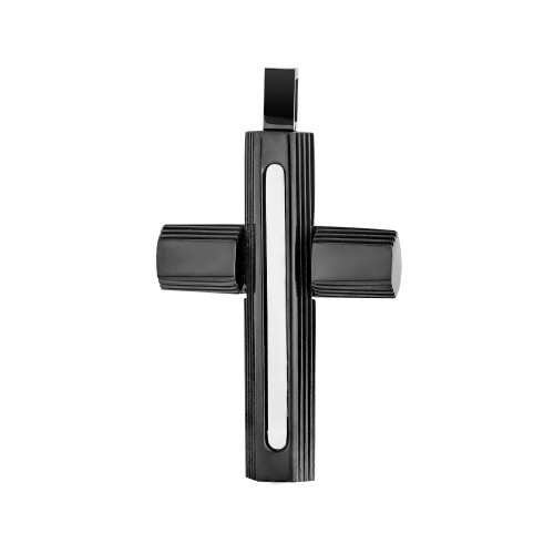 Pingente Aço Cruz IPB 38x22mm