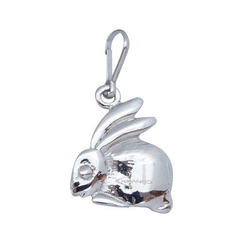 Pingente Aço Coelhinho com Fecho 21x18mm