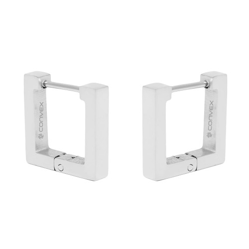 Brinco de Aço Quadrado 13mm