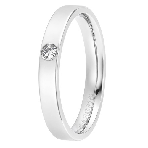 Aliança de Prata Argentum Amarus 3mm