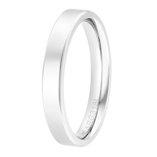Aliança de Prata Argentum Amarus 3mm