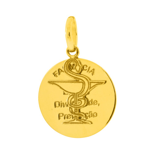 Pingente de Aço Profissão Farmacia IPG