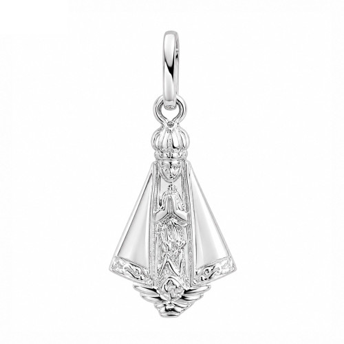 Pingente de Prata NSra. Aparecida 19.2x11.4mm