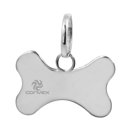 Pingente de Aço Osso 18x11mm