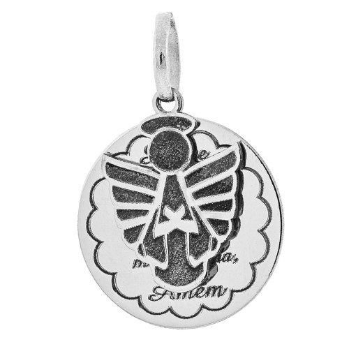 Pingente de Aço Anjo da Guarda Coleção For Me 18mm