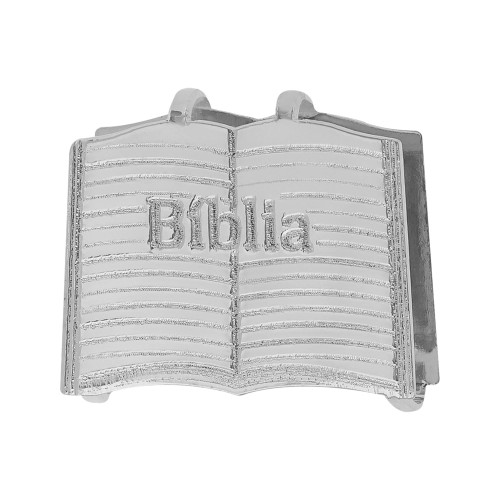 Pingente de Aço Hit Bíblia 16.5mm