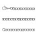 Pulseira de Aço Groumet 4.25mm 21cm