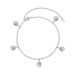 Pulseira de Aço Glam Malha Groumet São Miguel Arcanjo 0.9x0.7mm 21cm