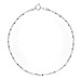 Pulseira de Prata Veneziana 1.5mm 18cm