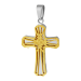 Cruz de Aço com GTR Dourada IPG 33x20mm-1