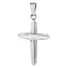 Cruz de Aço Abaulada Polida 33.5x21mm-1